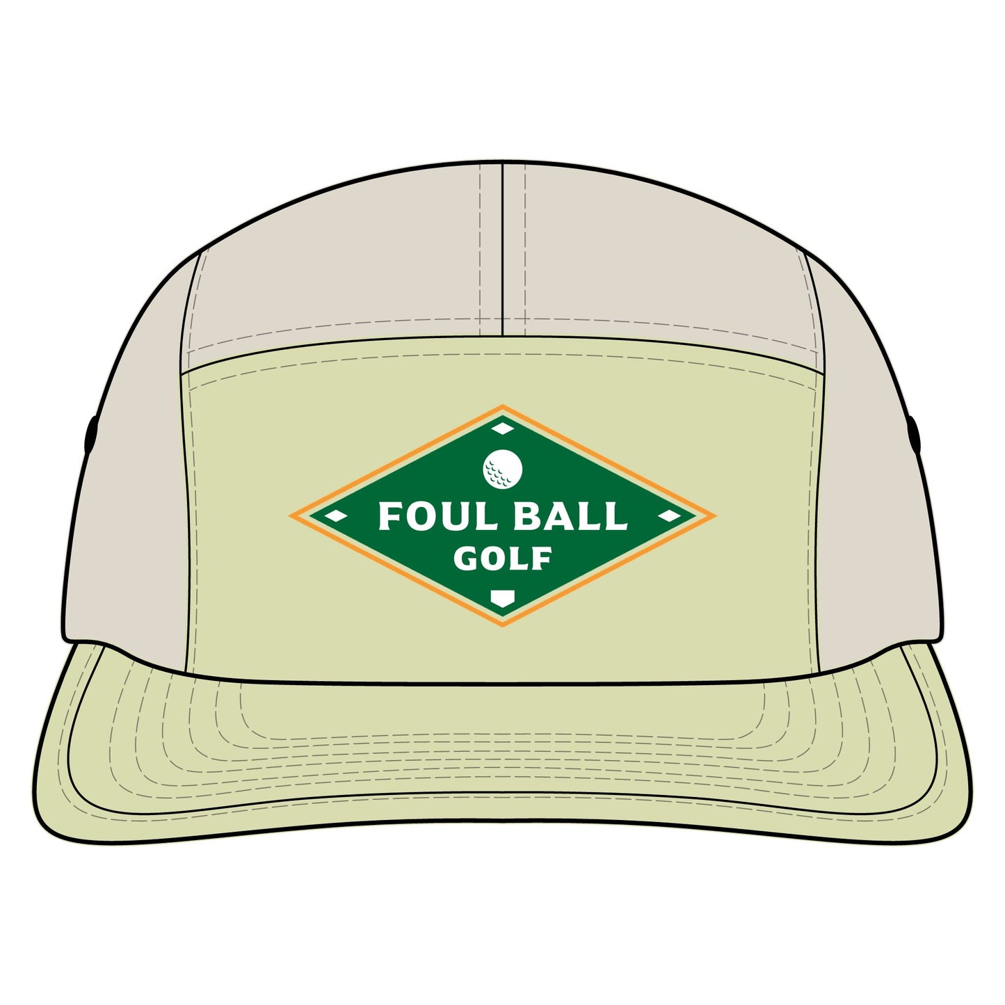 Foul Ball Golf Two-Tone Hat