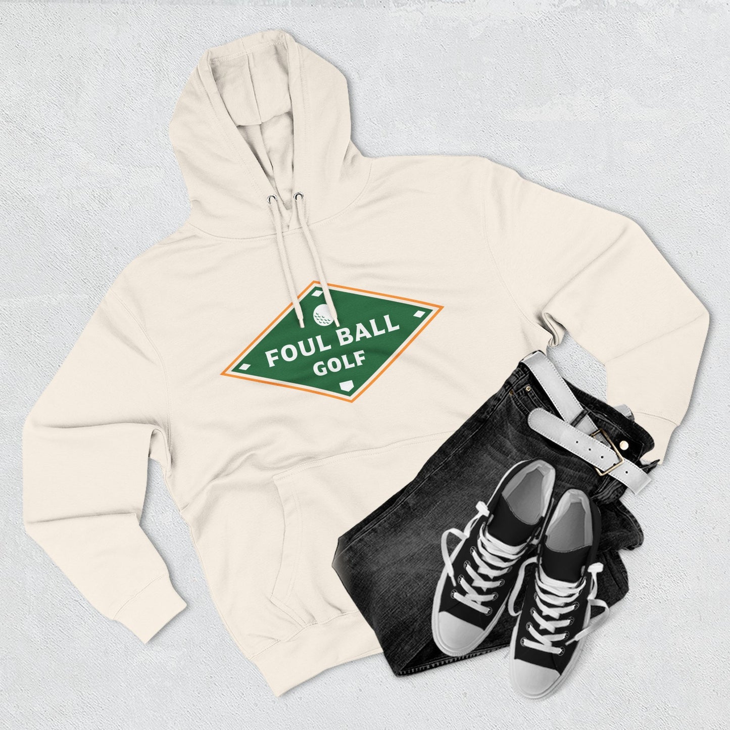 Foul Ball Golf Logo Hoodie