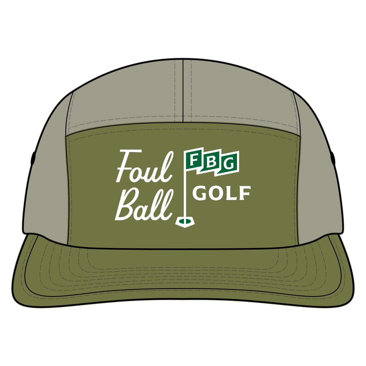 Foul Ball Golf Two-Tone Hat