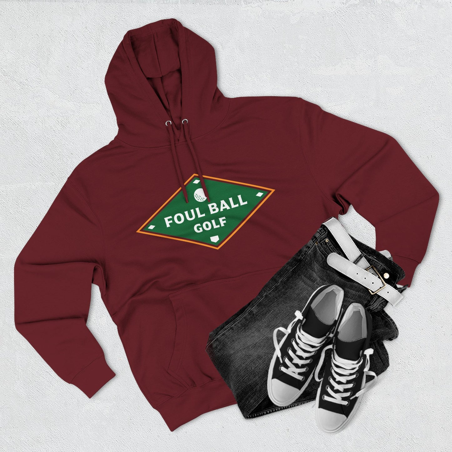 Foul Ball Golf Logo Hoodie