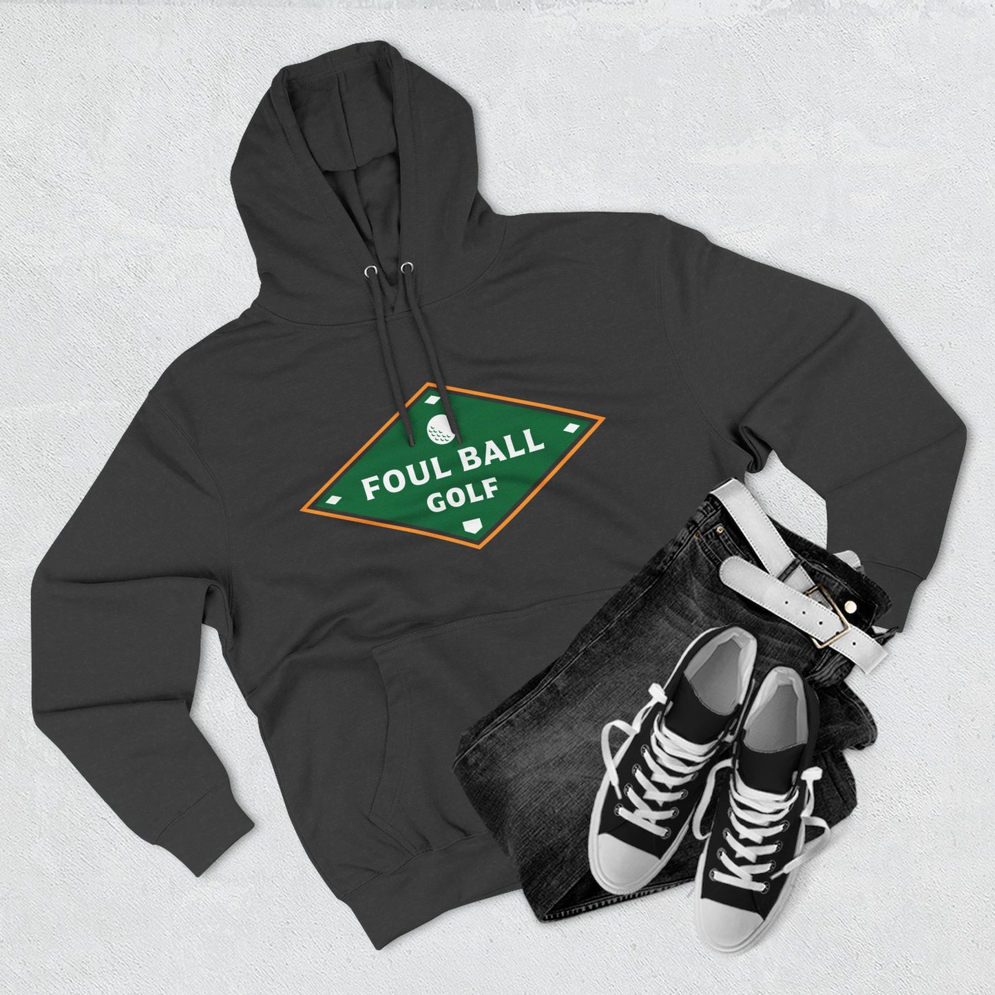 Foul Ball Golf Logo Hoodie