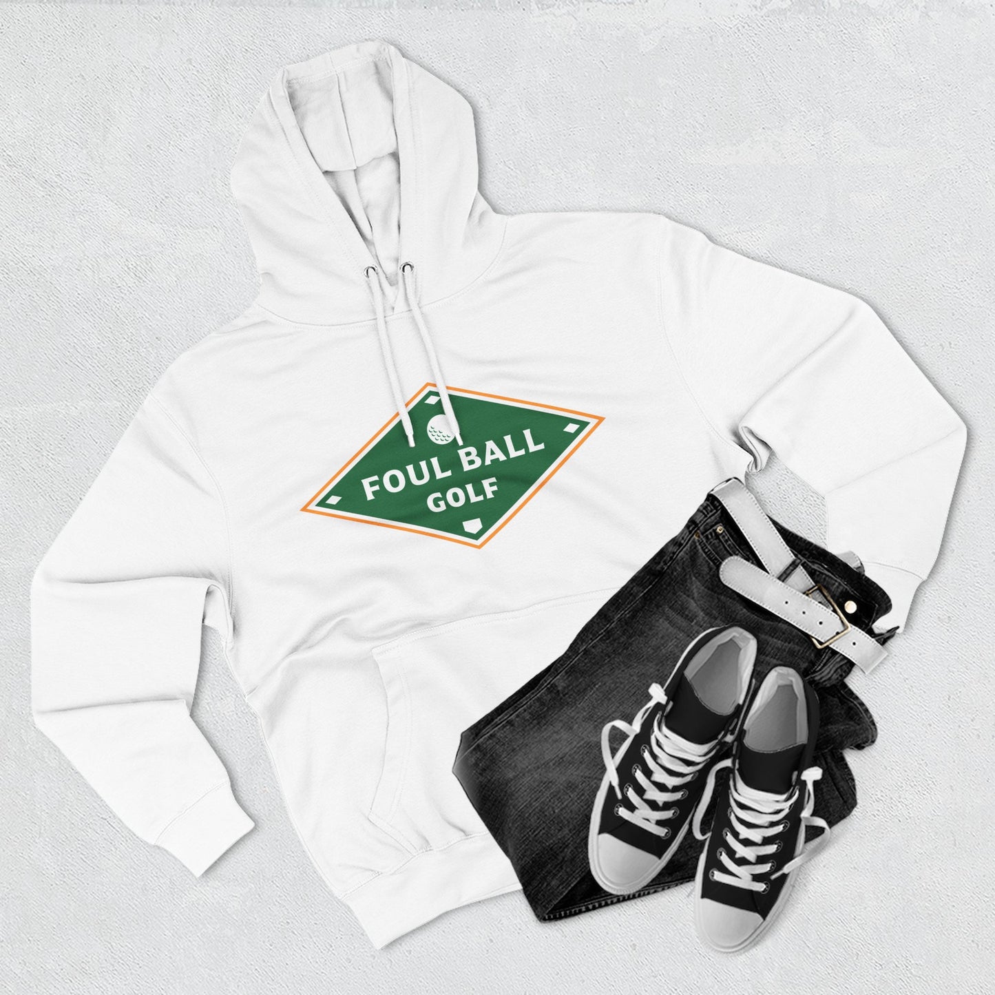 Foul Ball Golf Logo Hoodie